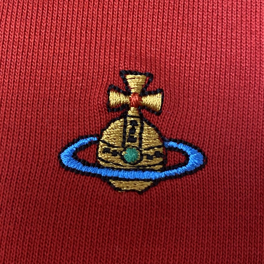 Alternative Image for ProductVivienne Westwood Raglan Crew Sweatshirt Red3